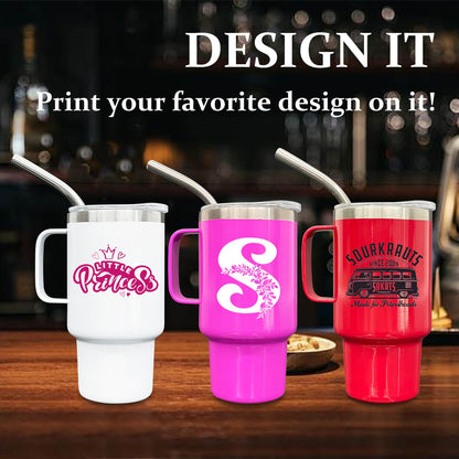 FunTrans 3oz Mini Tumbler Shot Glass with Straw and Lid, 18 Pack Stainless Steel Sublimation Shot Glasses with Handle for Wedding Party Whiskey Cocktail Bar（Color Mix）