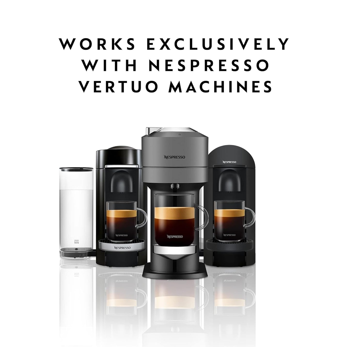 Nespresso Vertuo Double Espresso Chiaro - Medium Roast Coffee Pods | 30-Count, 2.7oz Brews