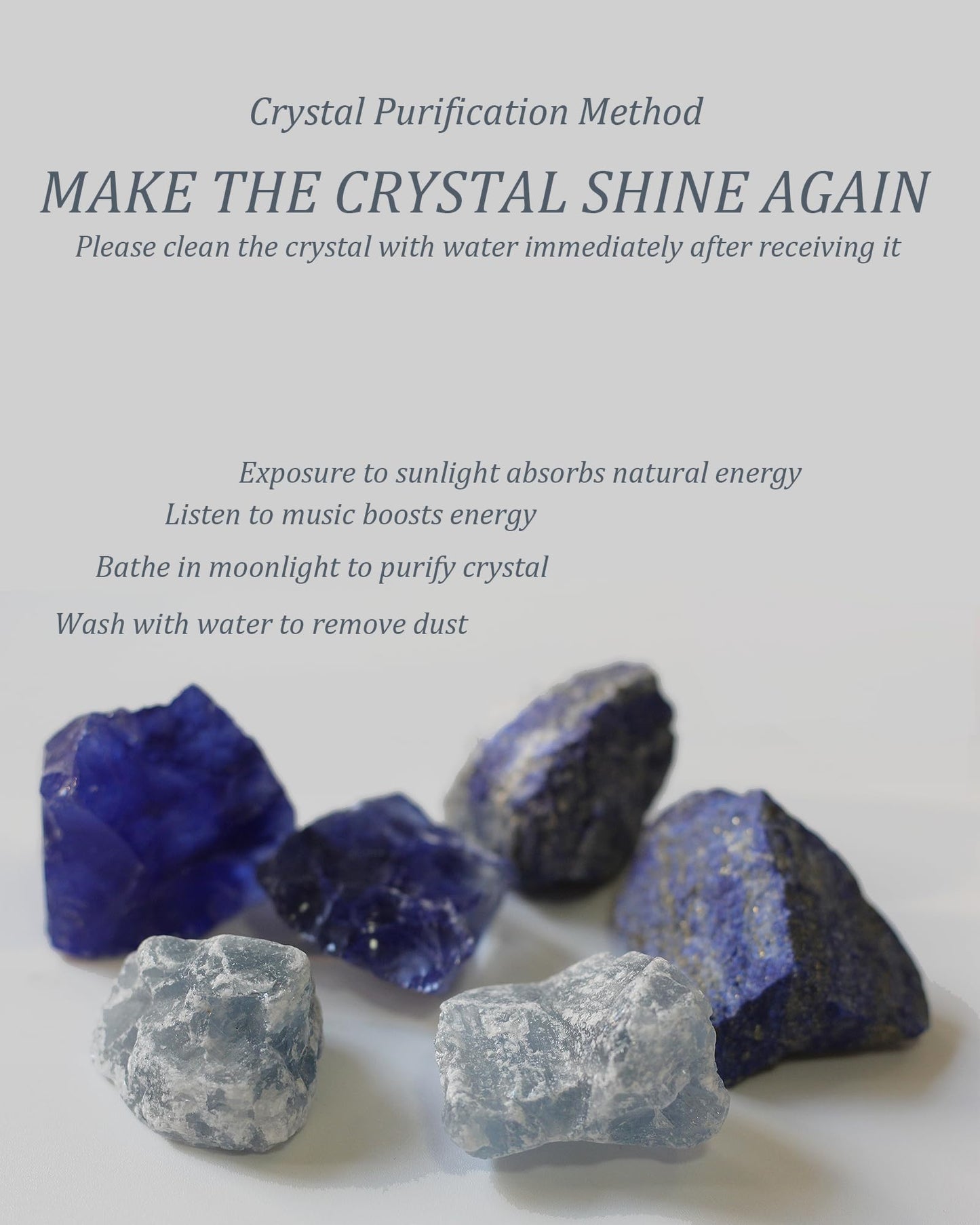 CRYSPAA 1.8"-2.5" Raw Crystals and Large 0.15lb -0.19lb Healing Stones, Rough Stone Cryatal Rock for Meditation, Cabbing, Decoration, Polishing, Wire Wrapping, Wicca & Reiki