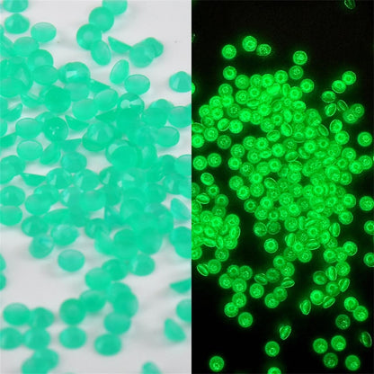 54000PCS Glow Diamond Luminous Beads at Night for Diamond Painting, 27 Colors Round Drills Rhinestones for Crafts, Bead Art or Nails Art, 2.8MM