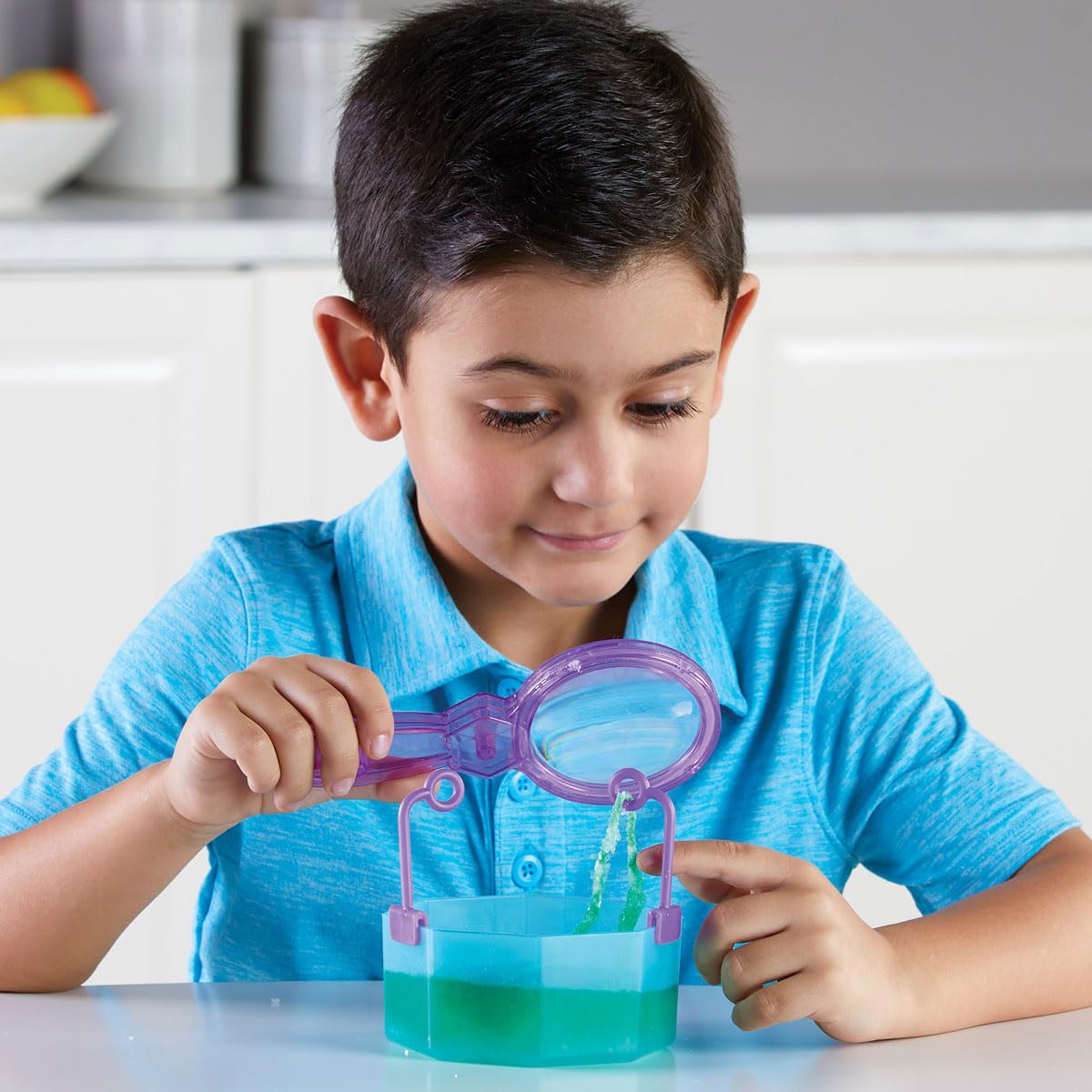 Learning Resources Gemology! Crystal Lab - 20 Pieces, Ages 4+ STEM Toys, Early Science, Science Kit for Kids, Fun Gifts for Kids