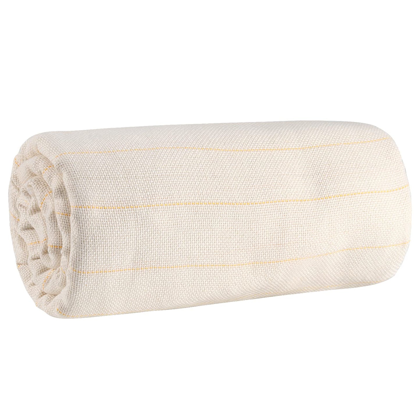 PINGEUI 2 Pieces 59 x 59 Inch Tufting Cloth with Marked Lines, Large Size Punch Needle Monk’s Cloth, Primary Rug Backing Fabric for Embroidery, Handmade, DIY Craft