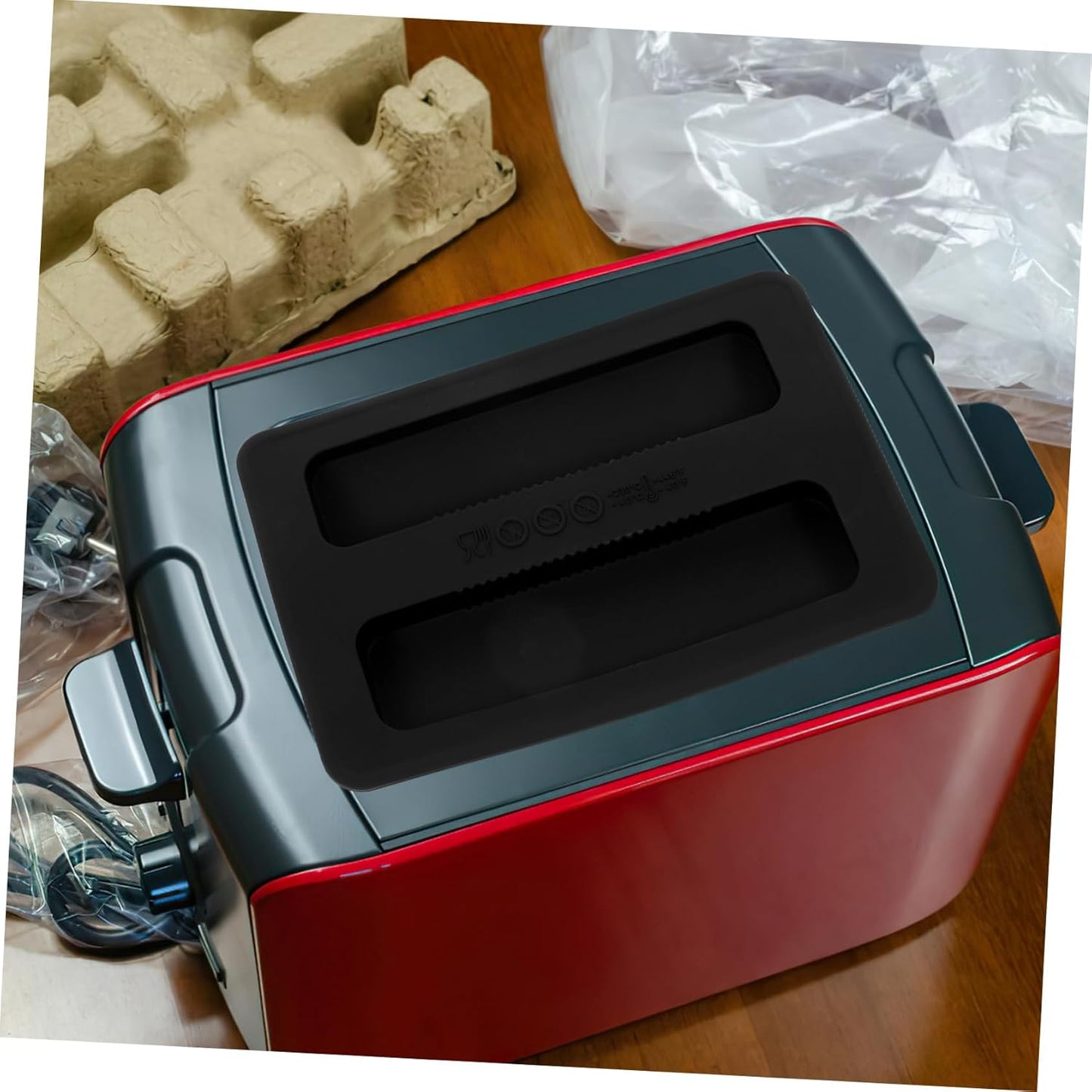 ABOOFAN Bread Toaster Two-Grid Cover Cooker Lid Protective Kitchenware Cover