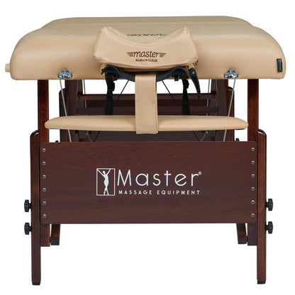 Master Massage 30" Del Ray Pro Portable Massage Table (30" Width x 84" Length) with Adjustable Table Height, 750lbs. Working Capacity- Massage Bed, Tattoo Table, Lash Table