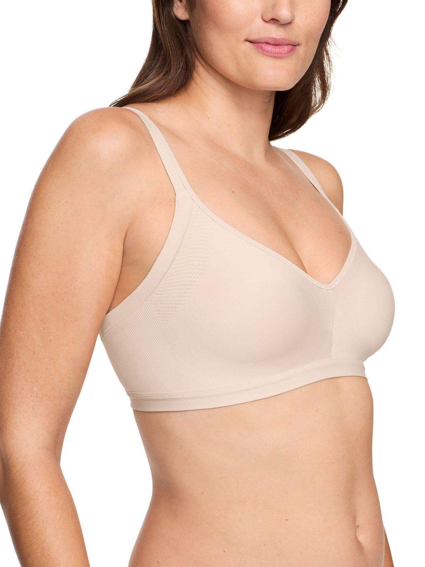 Warners Women's Blissful Benefits Underarm-smoothing With Seamless Stretch Wireless Lightly Lined Comfort Bra