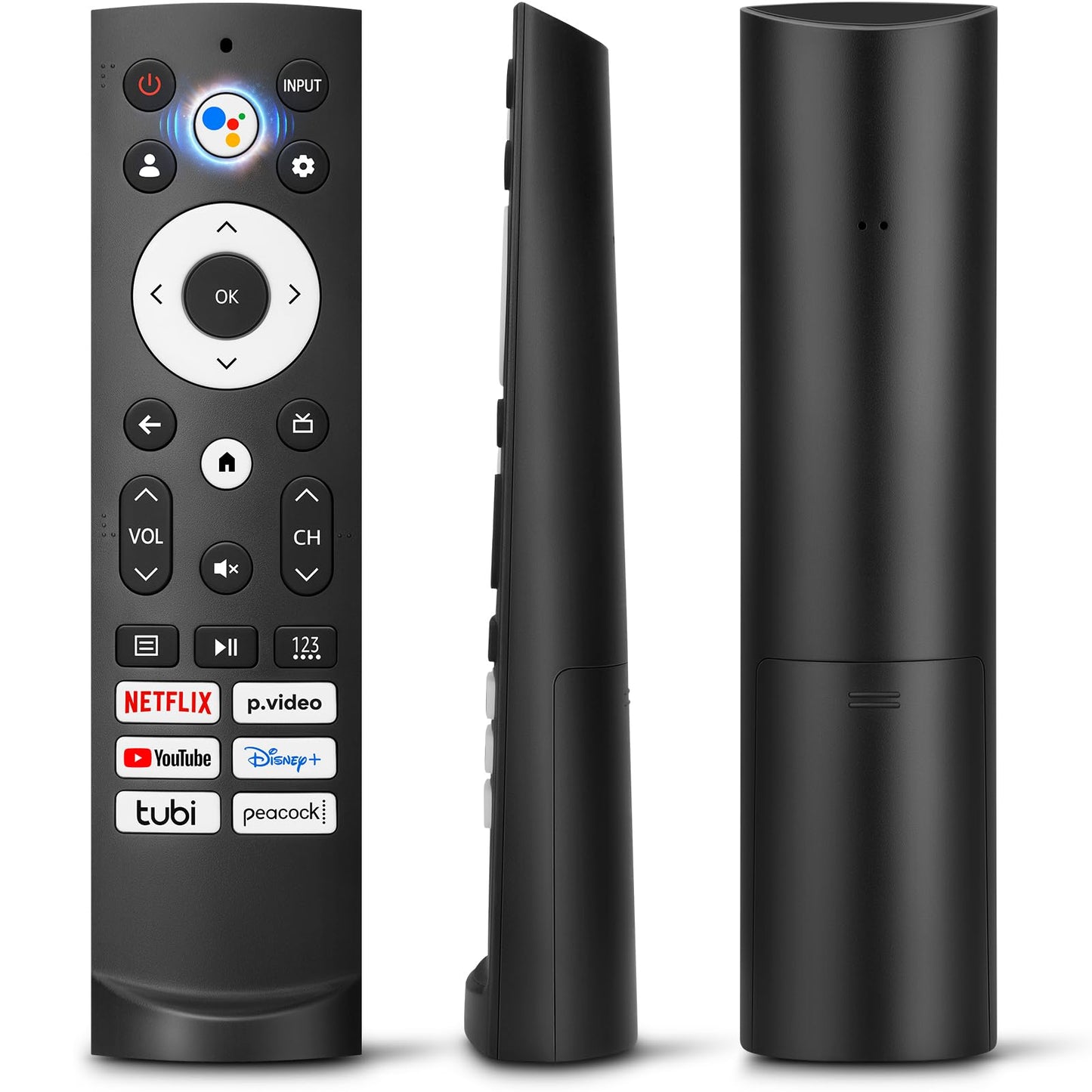 Voice Remote Control Replacement for Hisense Smart Google TV，Compatible with Hisense QLED UHD Mini-LED ULED Google TVs