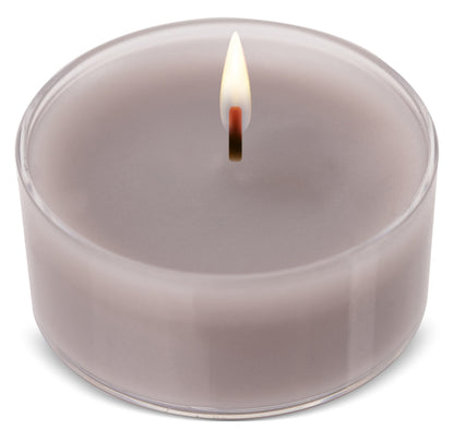 HYOOLA Scented Tealight Candles - Clear Cup - Harmony Tealight Candles Scented - 6 Hour Burn Time - 15 Pack - European Made