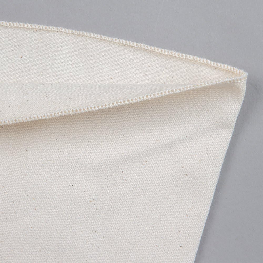 Ateco 3224 24" Canvas Pastry Decorating Bag - Durable Heat Resistant, Hemmed Tip, French Seamed Side