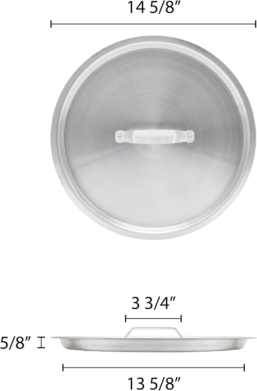 Pot Lid Thunder Group, 32 Quart, Silver