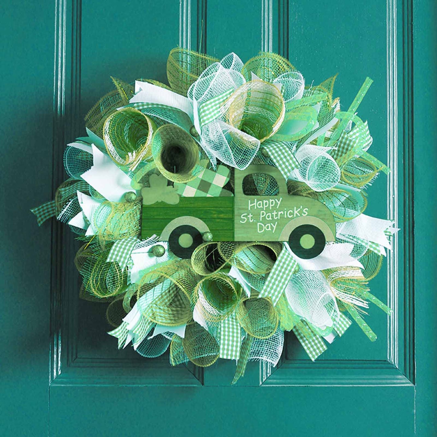 Gkesgm Six (6) Pack Christmas Wreath Boards with Cable Tie-Wrap（100 Pcs）| 7.87 Inch Wire Ties，Round 12.2",Easy to Use Wreath Frame,ZAO-005