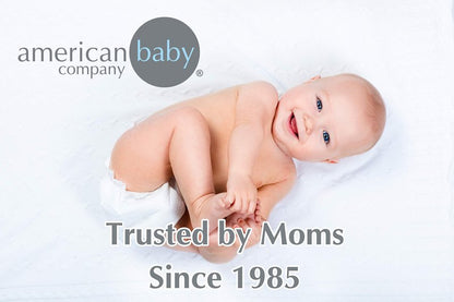 American Baby Company 10 Piece Cotton-Polyester Blend Toddler Cot Sheets 23" x 40" - Soft & Breathable Cot Sheets for Daycare and Preschool, White