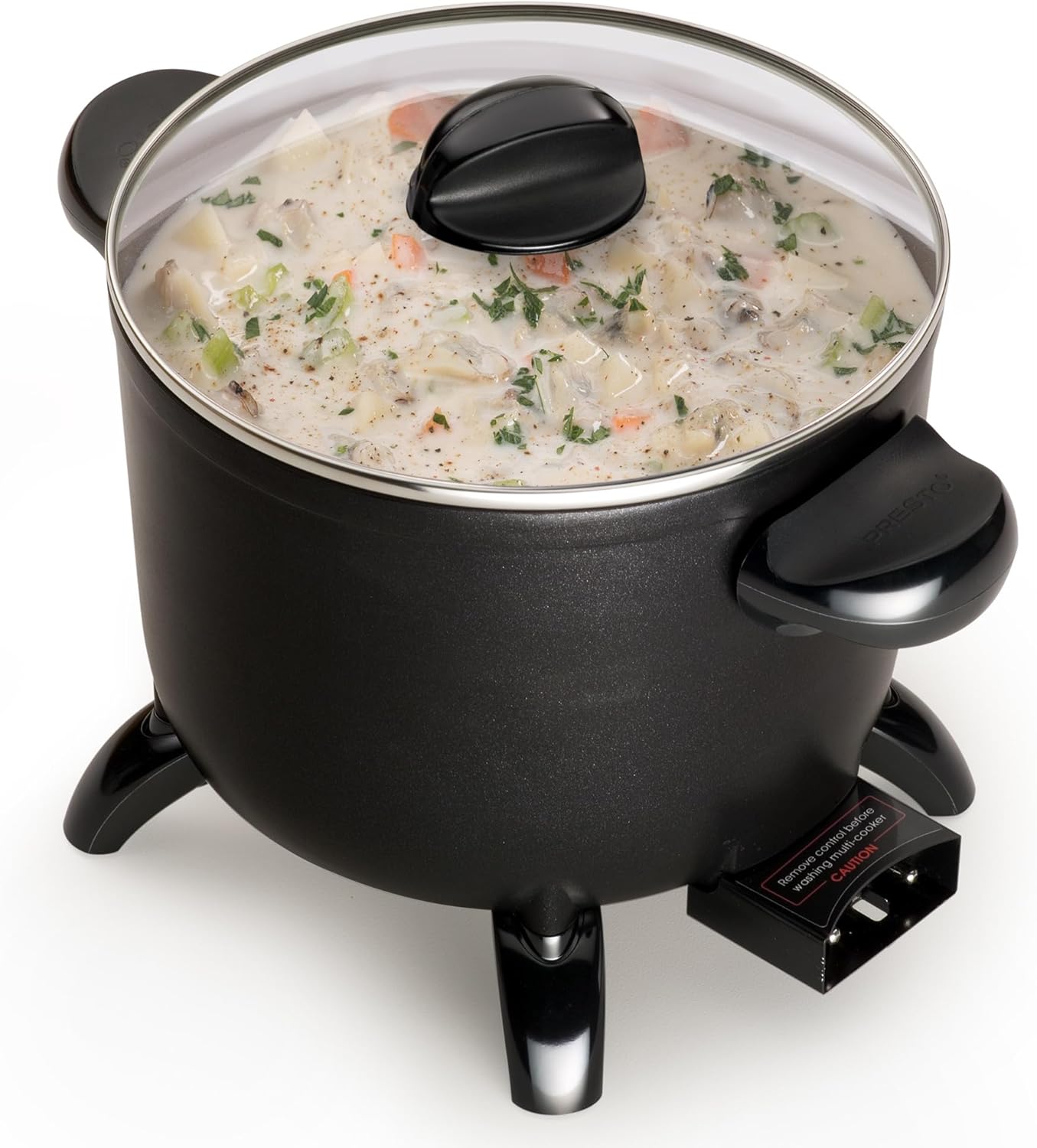 Presto 06006 Kitchen Kettle Multi-Cooker/Steamer, Black
