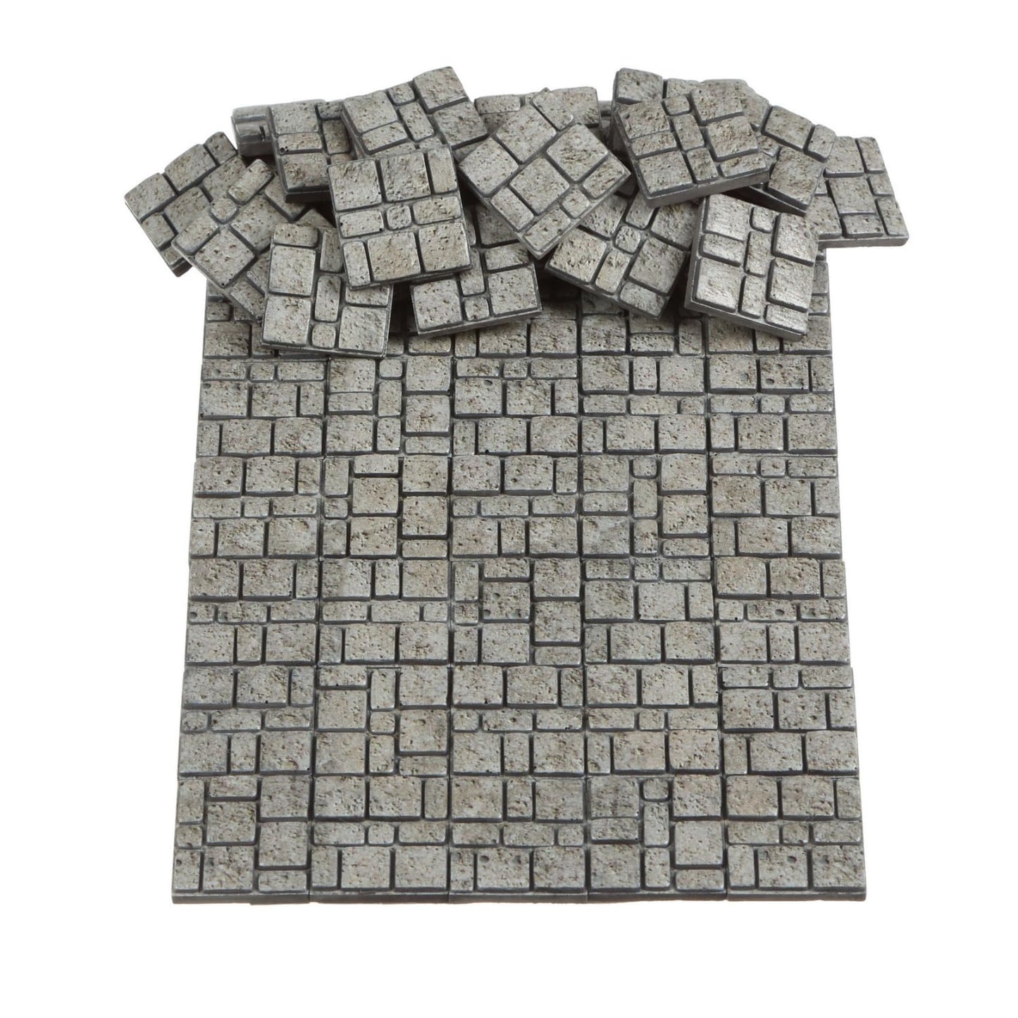 Dollhouse Flooring, Miniature Pavement Bricks, 1/12 Scale Accessories, Mini Bricks for Landscaping, 50pcs, REDUCIO!