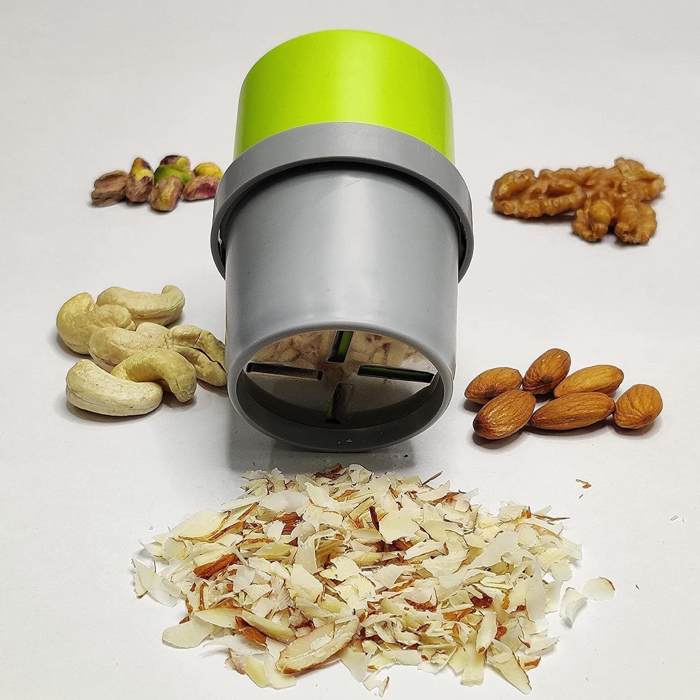 Solitude 3 1 Dry Fruit Cutter, Slicer, Grinder, Chocolate Cutter And Butter Slicer With In Blade For Almonds, Cashews