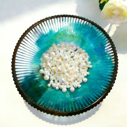 Large Bowl Resin Mold, Round Striped Deep Bowl Epoxy Resin Casting Mold, Big Container Storage Mold for Jewelry Candle Holder, Concrete Molds Succulent Pot Makeup Organizer, Home Decoration
