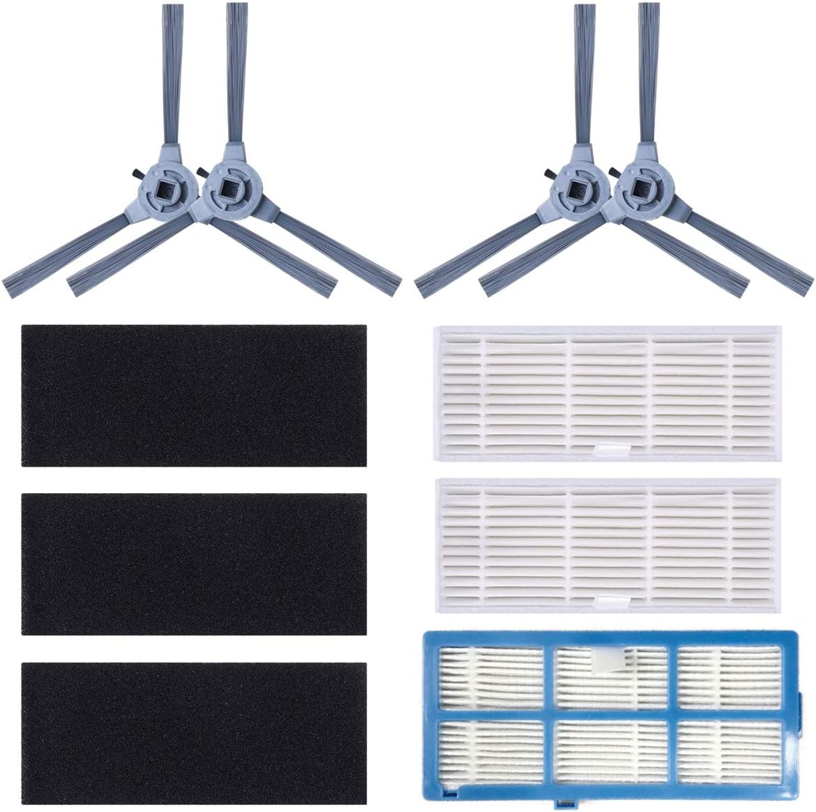 Coredy Replacement Kit for R750 (R700), R550 Ultra, R650 Ultra, R400, R550, R650, R580, G800, G850 Robot Vacuum