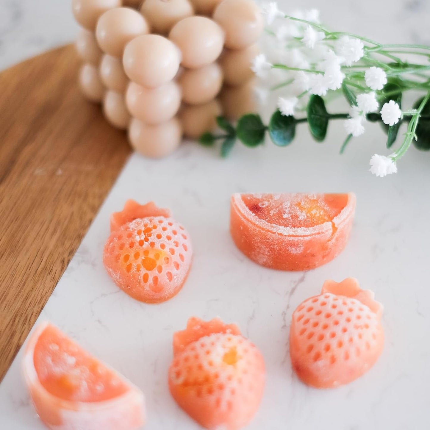 Stackable Silicone Dog Treat Molds, Non-Toxic BPA-Free, Make Homemade Frozen and Baked Pet Treats