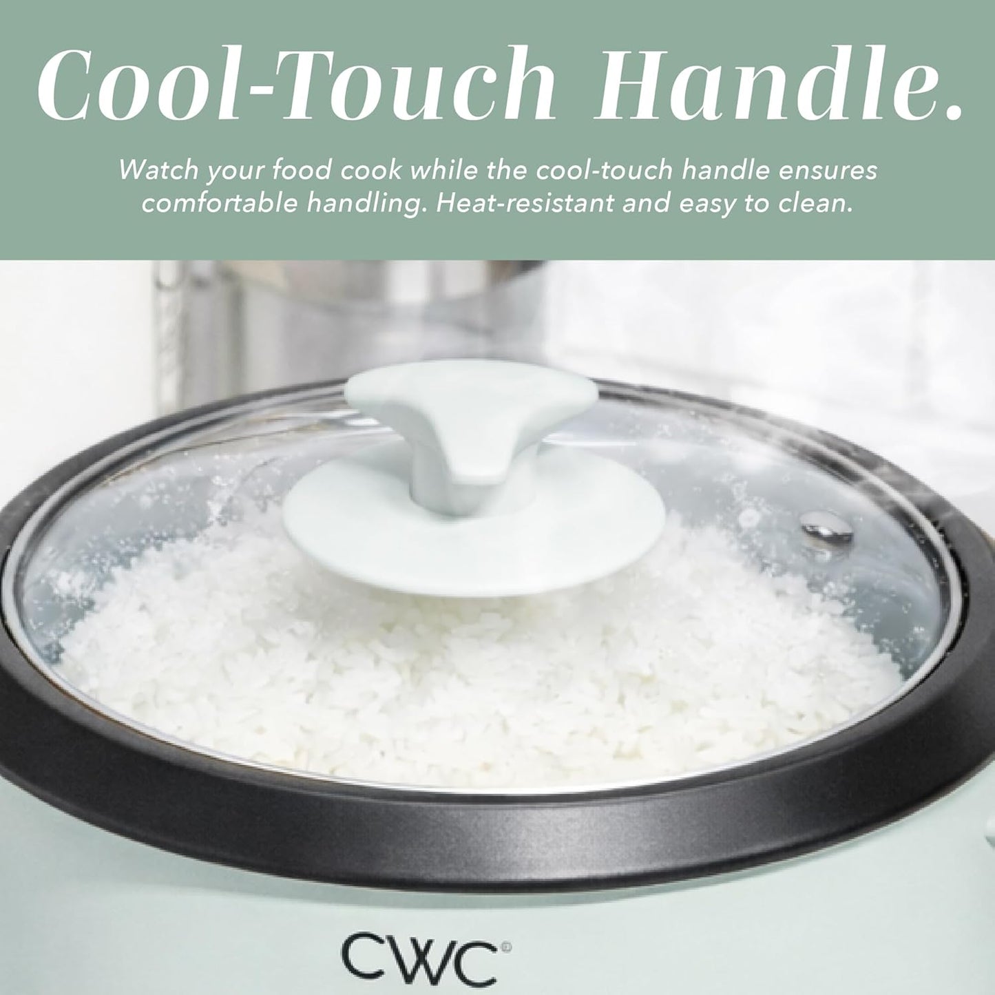 6 300W 3 6 COOK WITH COLOR Cup Rice Cooker - Effortless Cooking and Perfectly, Cooks Cups of Raw Rice for Cups