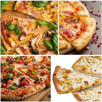 Stainless Steel 5 Wheel Pastry Cutter - Adjustable Baking Cutter Roller, Cookie Dough Divider, Pizza Slicer, 9.0x2.0