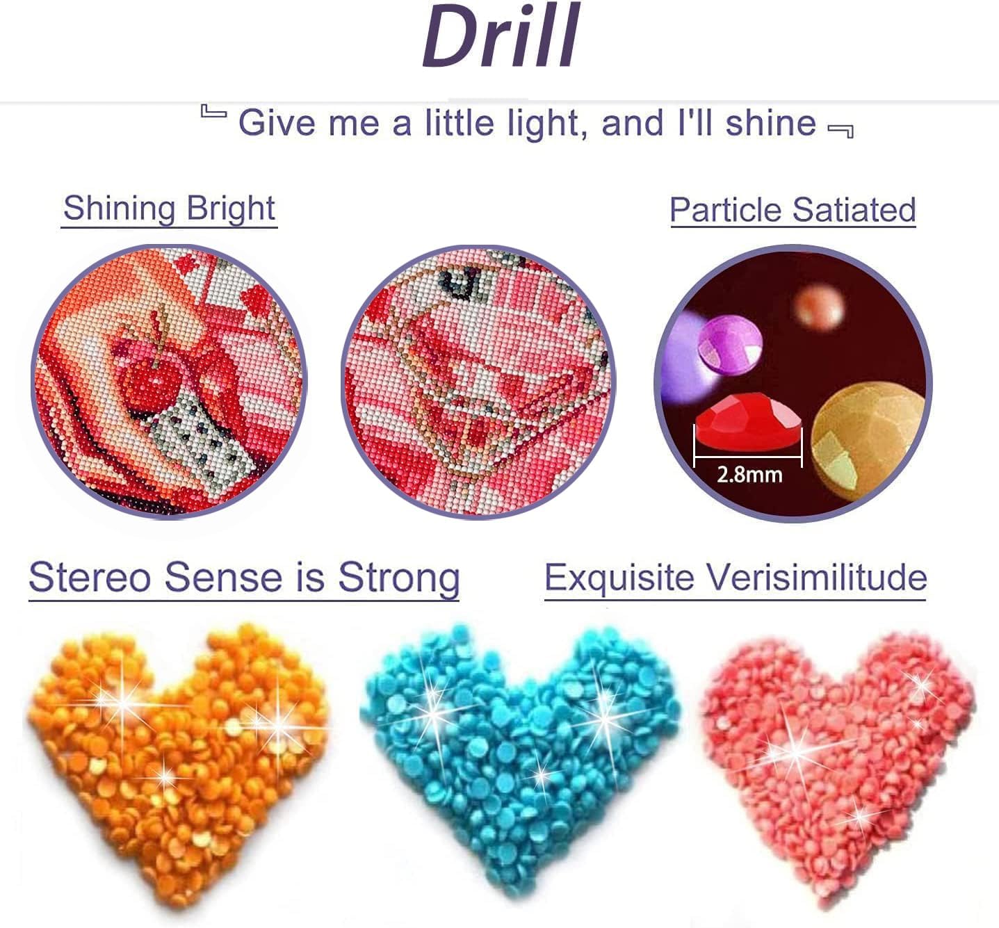 KICHANG 3 Pack Flowers Diamond Art Kits for Adults Beginners,Full Round Drill DIY Van Gogh Diamond Painting Kits,Paint by Diamonds Dot Gem Art Crystal Easy, Home Wall Decor Funny&Gift-12x16in