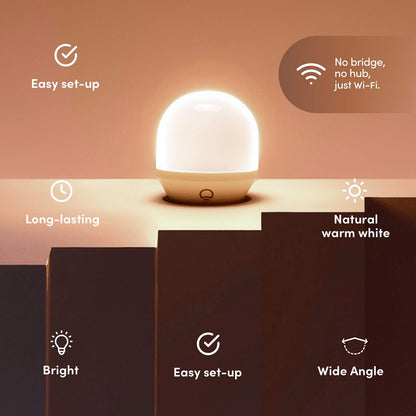 LIFX Color, A19 800 lumens, Wi-Fi Smart LED Light Bulb, Billions of Colors and Whites, No Bridge Required, Compatible with Alexa, Hey Google, HomeKit and Siri (2 Pack)