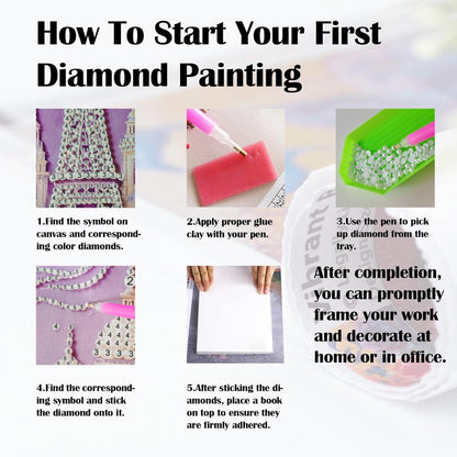 SuuTang 5D Diamond Art Pearl Painting Kits for Adults, Special Shaped Owl Beaded Art Kit for Beginners, 13.8X17.8inch, DIY 3D Plastic Pearl Diamond Dots Gem Art Craft, Home Wall Decor Gift