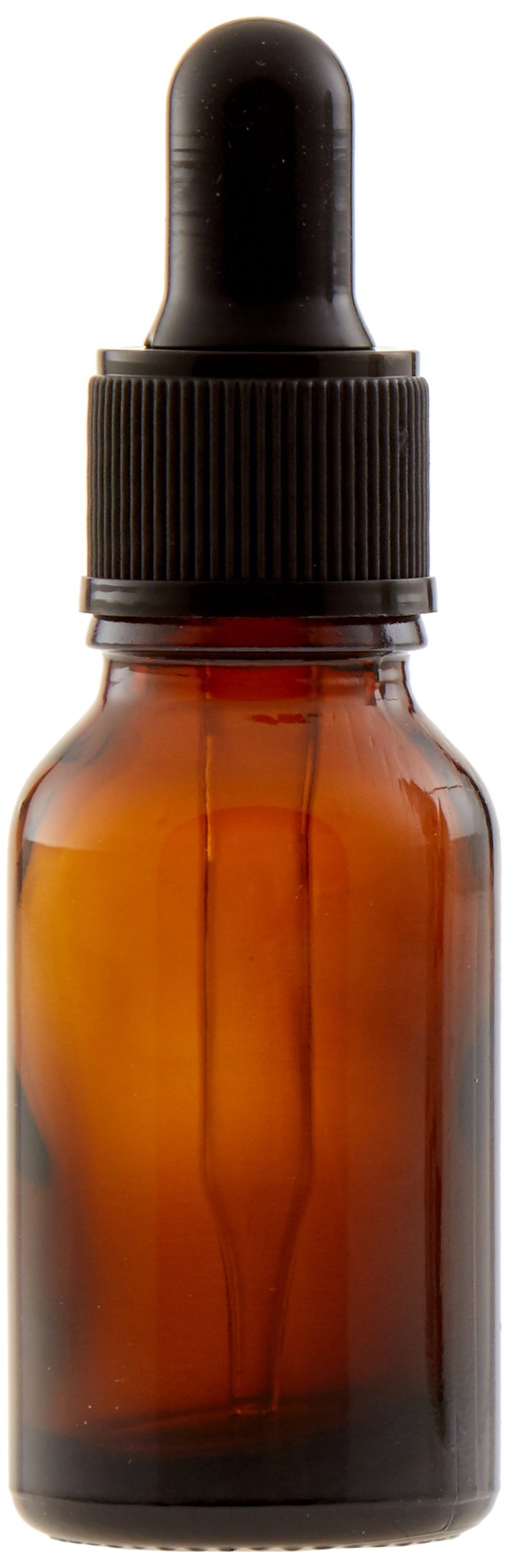 Vivaplex, 24, Amber, 15 ml (1/2 oz) Glass Bottles with Glass Eye Droppers for Essential Oils