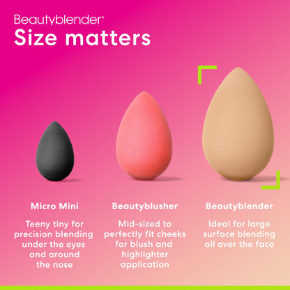 Beautyblender® | Bubble Blender Makeup Sponge | Blend Liquid Foundations, Powders and Creams | Streak Free Application | Vegan, Cruelty Free | Made in USA
