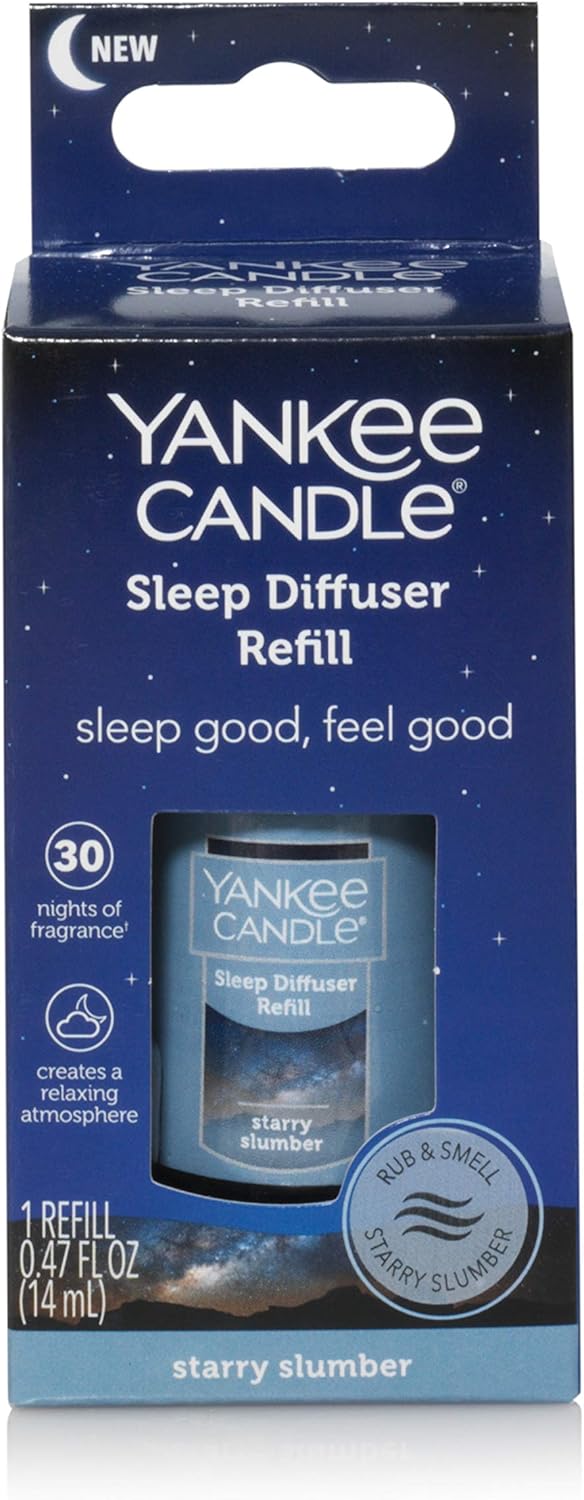 Yankee Candle Sleep Diffuser Oil Refill, Starry Slumber Essential Oil