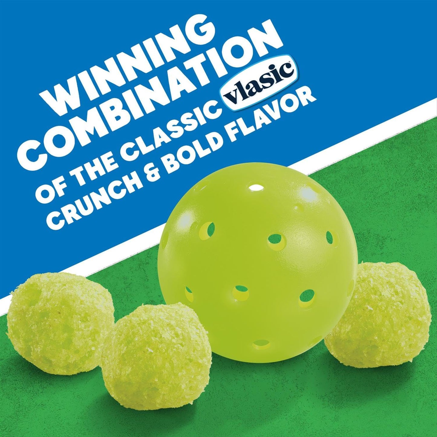Vlasic Pickle Balls, Dill Pickle Flavored Corn Puffs, 2 oz.