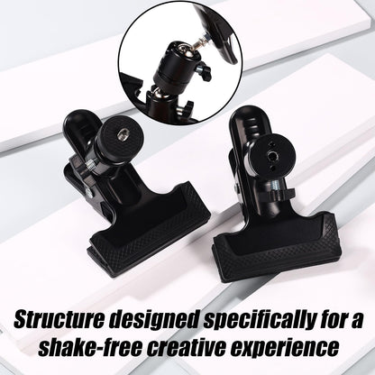 Metal Embroidery Hoop Holder, Adjustable 360° Rotated Cross Stitch Lap Stand Table Kit Clamp Hands-Free Needlepoint Support Accessories Supplies for Embroidery Craft Needlework DIY Projects