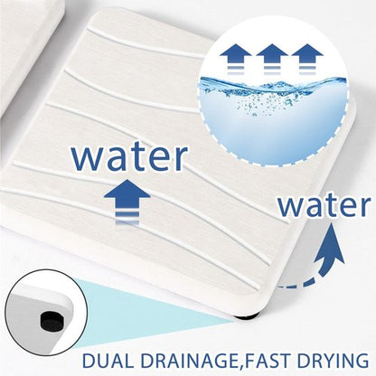 Diatomite Coasters | 3PCS Water Absorbing Stone Tray - Fast Drying Soap Dish for Kitchen & Bathroom