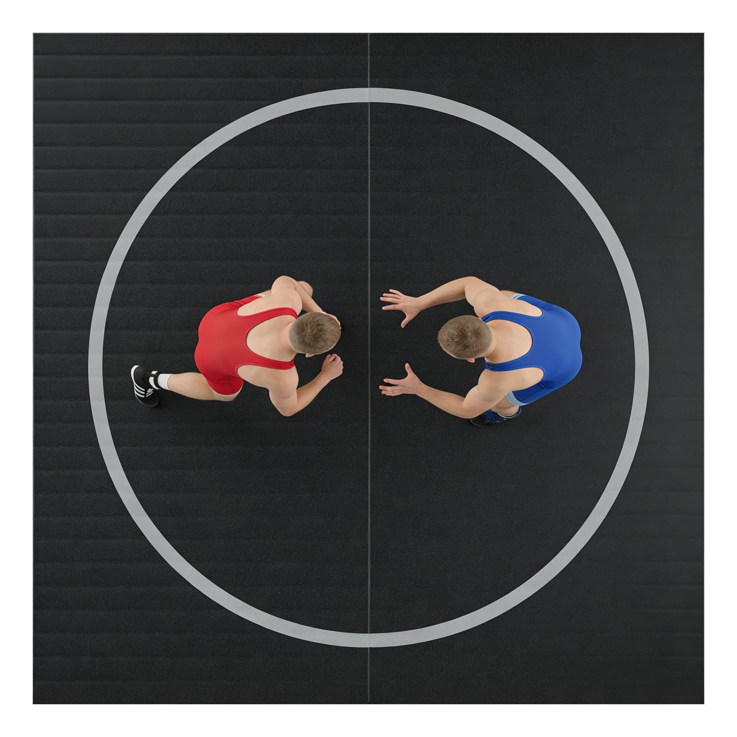 10'x10' Premium Wrestling Mat - 1.2" Thick High-Impact XPE Foam - 3-Layer Anti-Slip, Odor-Control & Waterproof Surface - Roll-up/Foldable Grappling Mat for BJJ, MMA, Judo, Gymnastics & Home Gym