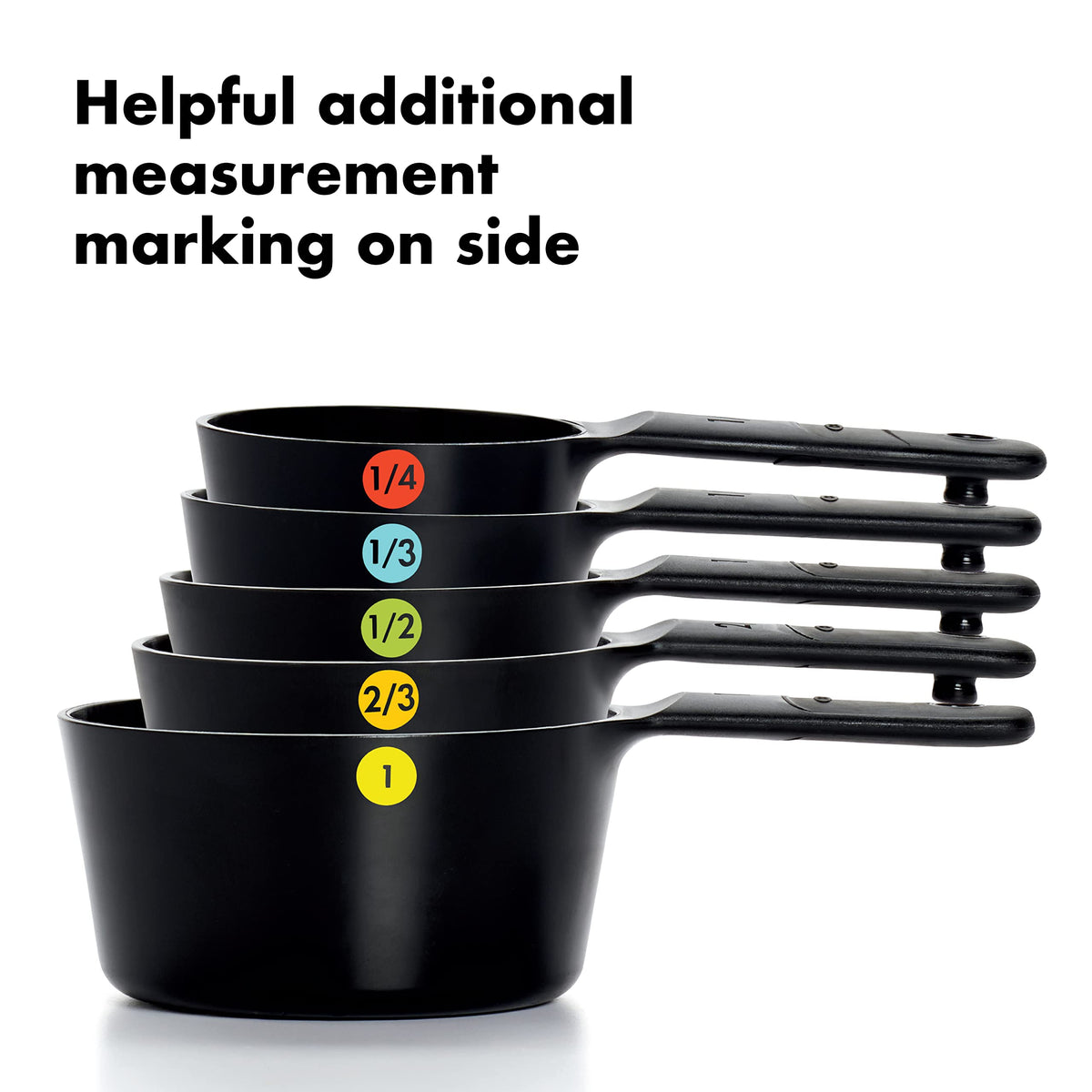 OXO Good Grips 6- Piece Plastic Measuring Cups