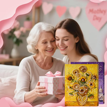 LCOZX 12x16 Inch Lotus Flower Pearl Diamond Painting Kits for Adults, 5D Diamond Art for Kids Beginners, DIY Special Shape Pearl Gem Crafts for Home Wall Decor, No Frame Included