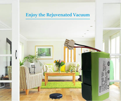 Replacement Battery for Coredy R300, R500+, R550, R580, R650, R3500, R3500S and Amarey A800, A900, Eufy RoboVac 11S,