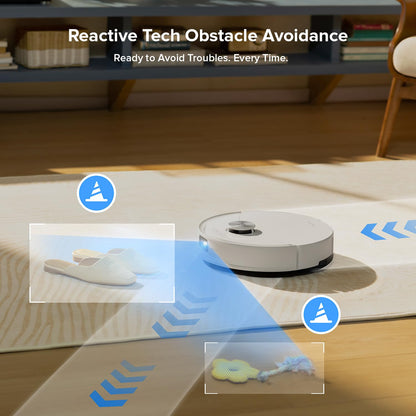 roborock Q7 L5 Robot Vacuum and Mop Combo, 8,000Pa Suction, Upgraded from Q5 Pro, Dual Anti-Tangle System, LiDAR Navigation, Multi-Level Mapping, Self-Charging Robotic Vacuum Cleaner, Black
