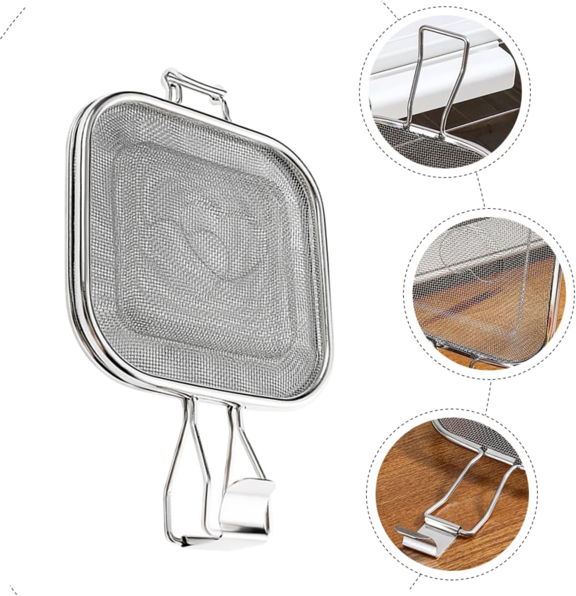 SUPVOX Sandwich Grill Folding Tray - Microwave Toaster Sandwich Maker for Bread Slice Grill Oven
