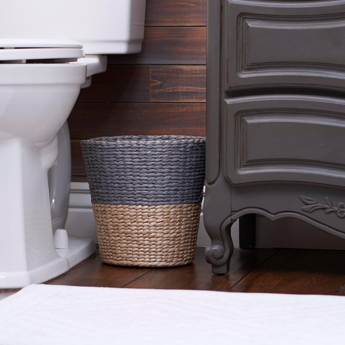 Household Essentials ML-6620 Cattail and Paper Waste Basket