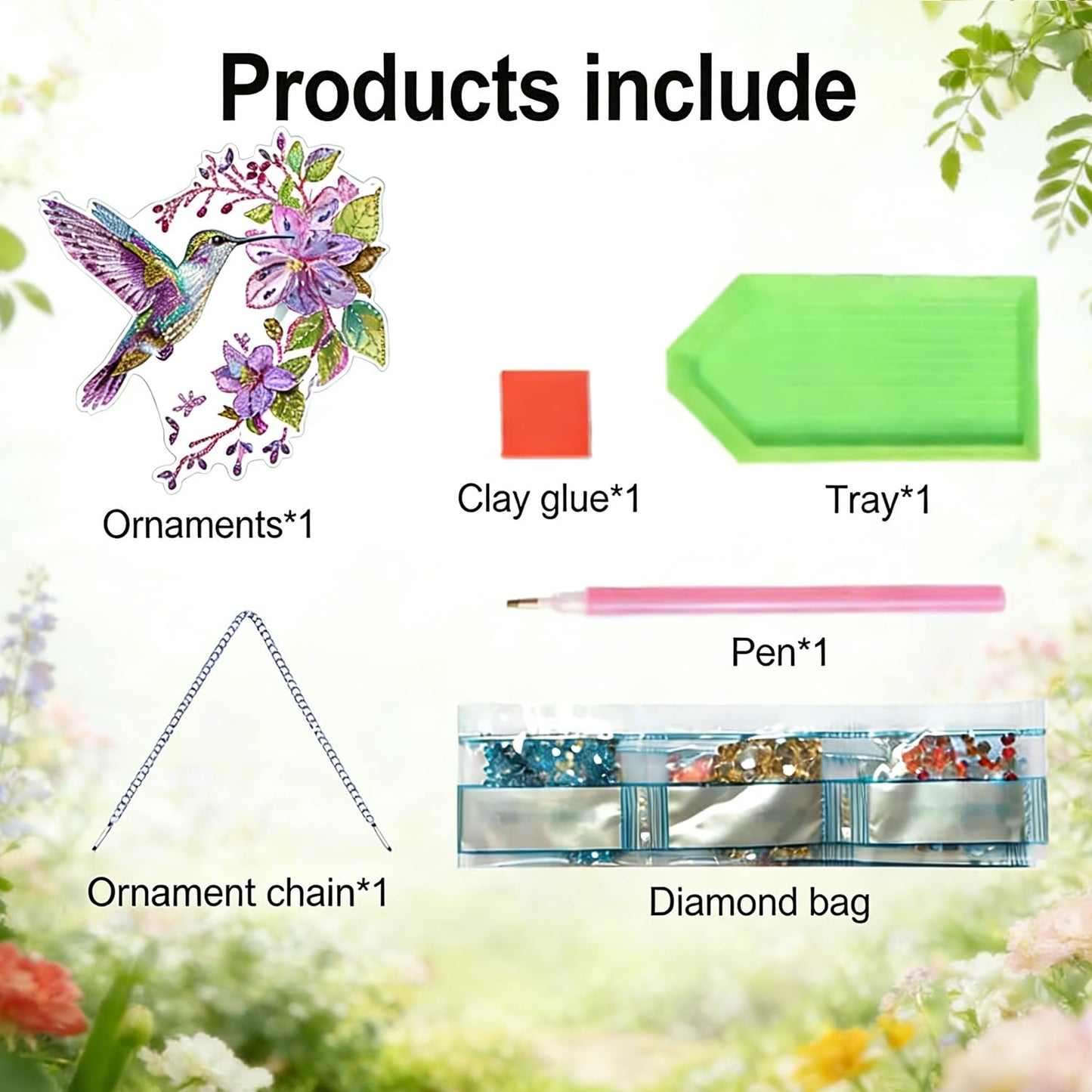 Xylzzuit Diamond Art Kit for Adults DIY Painting Hanging Pendant Special Shaped Rhinestone Gem by Numbers Craft Wall Window Ornament Home Decor Double Sided (Dragonfly)