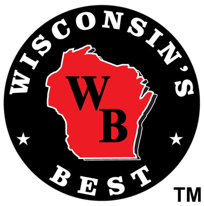 Wisconsin Cheese Company - Fan Favorite Gift Box - 100% Wisconsin Cheddar & Pepper Jack Cheese, Sausage, Pretzel & Mustard | Perfect for Parties, Charcuterie Boards and Birthday Gifts