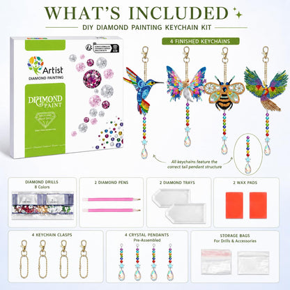 GOOTXUSK Art and Crafts for Kids Girls Ages 8-12, 8 9 10 11 12 Year Old Girl Birthday Gifts,Gem Art Diamond Painting Kits for Kids 8-12,Teenager Girl Gift Ideas,DIY Activities Window Suncatcher