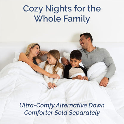 Skiennix Full 6-Piece Sheet Set - Comfy, Breathable Cooling Luxury Bedding - White, Deep Pockets, Wrinkle-Free