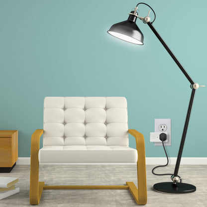 Feit Electric Indoor Smart WiFi Plug Works with Alexa and Google Home, No hub Required, 2.4 Ghz Network Only, Remote Control from Anywhere 15 Amp Smart Outlet Plug, Indoor, White with Night Light