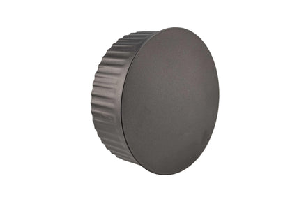 LKQI Replacement 6 in Black Stove Pipe Clean Out Tee Cap with Crimp 24 Gauge Fits Models：BM0151 6527618