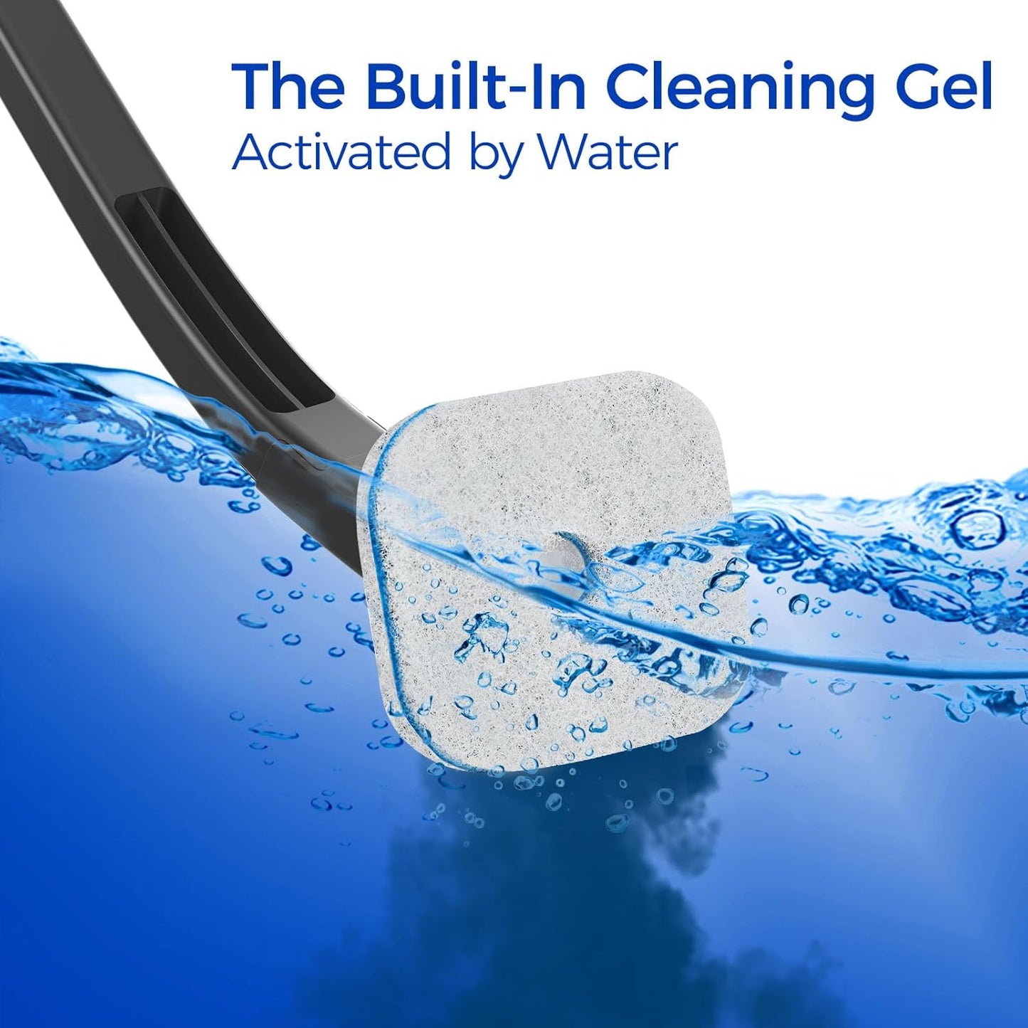 14 Set Disposable Toilet Brush, Refills Toilet Bowl Cleaner Wand, Toilet Cleaner Brush Toilet Cleaning System Toilet
