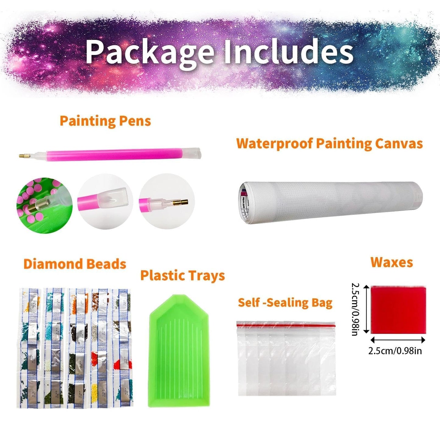 JYLMOOD Cartoon Diamond Art Kits for Kids, 5D Diamond Painting Kits for Adults Beginner,DIY Full Drill Diamond Rhinestone with Tools Accessories for Home Wall Decor Christmas 16x20inch