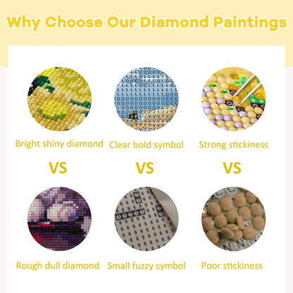 TOSTOG Italian Limoncello Diamond Art Kits for Adults, Lemon Diamond Paintings for Adults, Cartoon Full Drill Diamond Art Kits, 5D Diamond Paintings Kit Gem Painting Wall Decor and Gift 12 * 16 Inch.