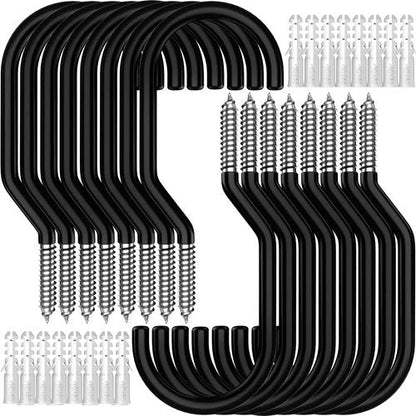 GURADESIGN Heavy Duty Bike Hooks - 16-Pack, 100 LBS Capacity, 6 Inch for Garage Wall & Ceiling