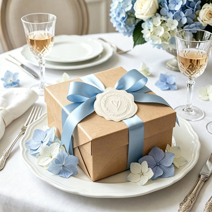 FYSUIMU 100 Pcs Wedding Stickers Embossed Envelope Seals Cream White Heart Self-Adhesive Label Decals for Invitation Greeting Card Party Favor Decor